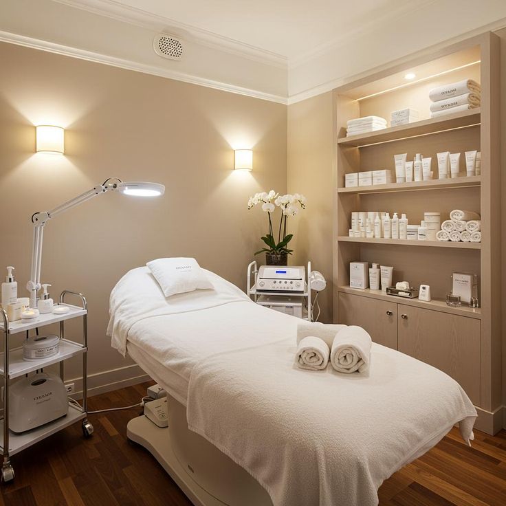 Aqua Facial Behandlungsraum bei Iconique Skin St. Gallen